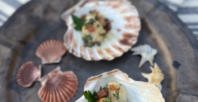 Scallops con Jamón